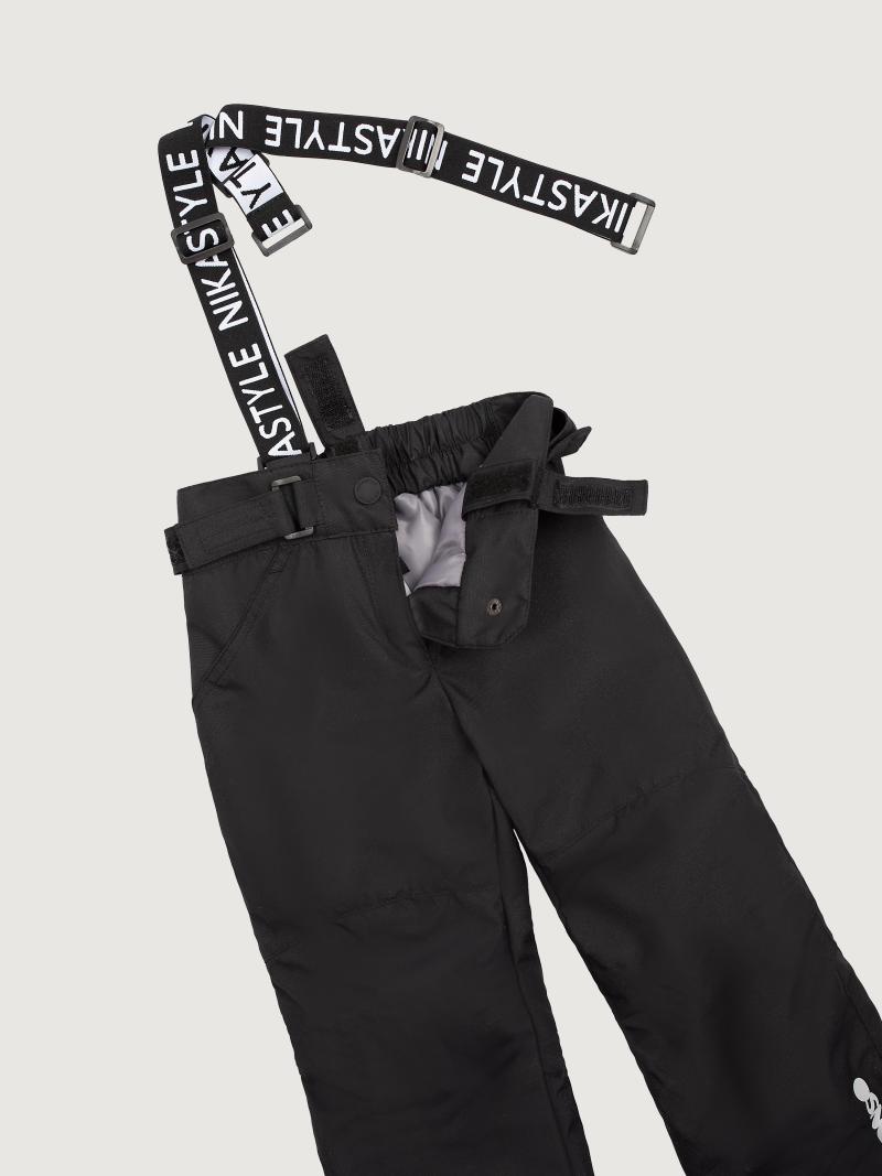 картинка Комплект утеплённый для девочки NIKASTYLE 7м1425 Ягода черный от магазина детских товаров ALiSa