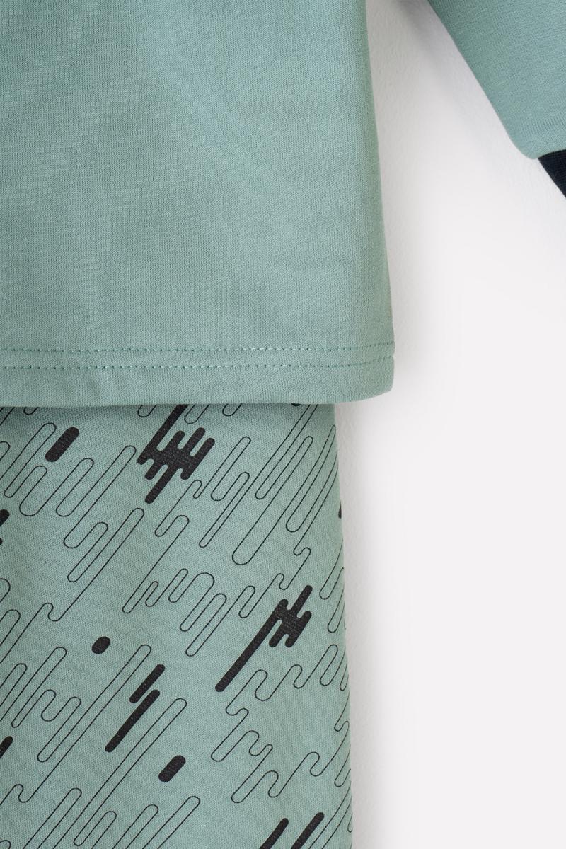 картинка Пижама для мальчика Crockid К 1547 полынь, быстрее ветра от магазина детских товаров ALiSa