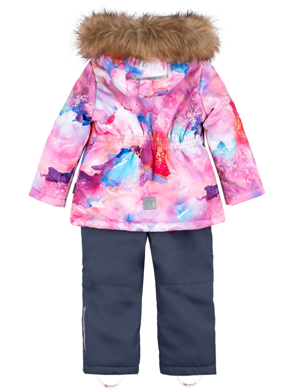 картинка Комплект зимний для девочки NIKASTYLE 7з1224 Розовый серый от магазина детских товаров ALiSa