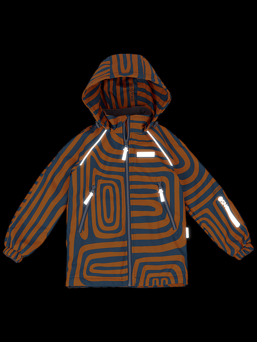 картинка Ветровка для мальчика NIKASTYLE 4л1324 апельсин от магазина детских товаров ALiSa