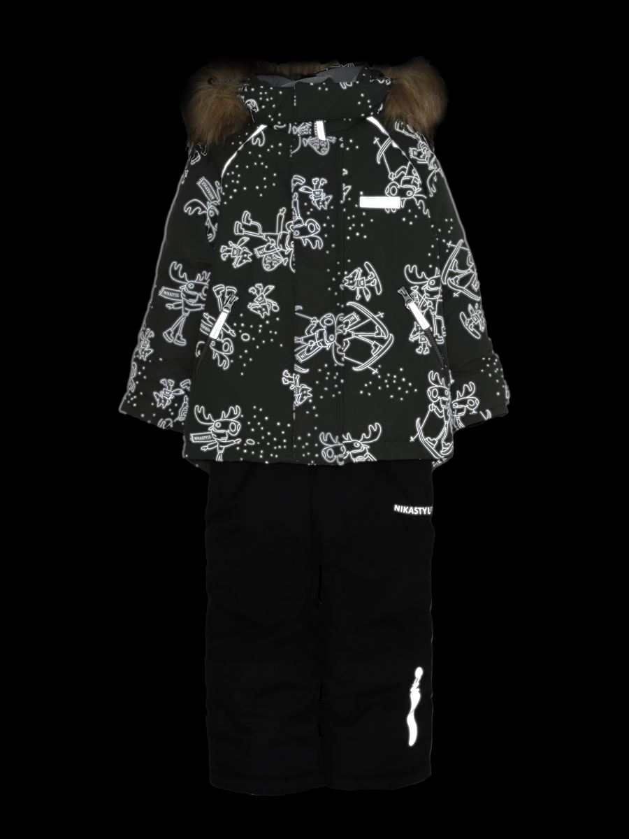 картинка Комплект для мальчика NIKASTYLE 7з0725 Хаки черный от магазина детских товаров ALiSa