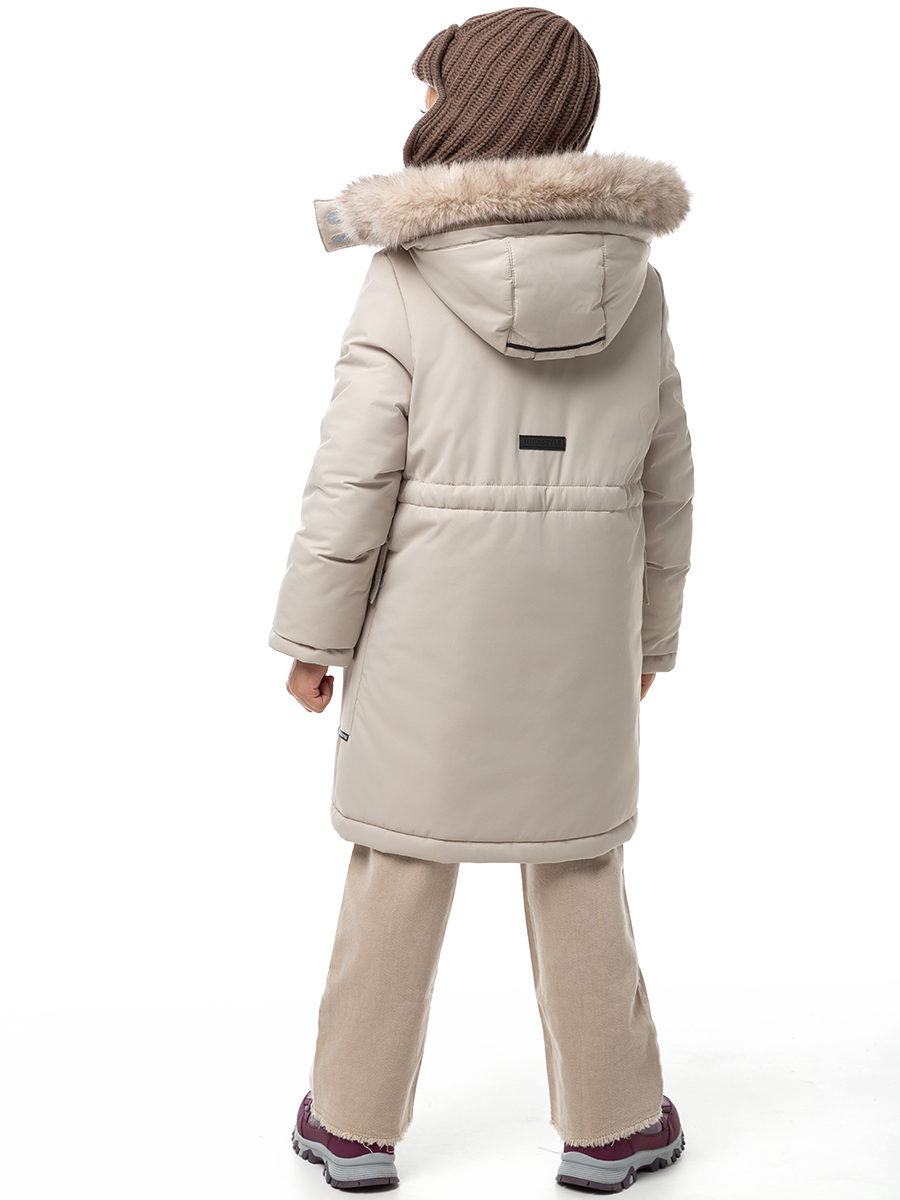 картинка Парка зимняя для девочки NIKASTYLE 5з3824 Беж от магазина детских товаров ALiSa