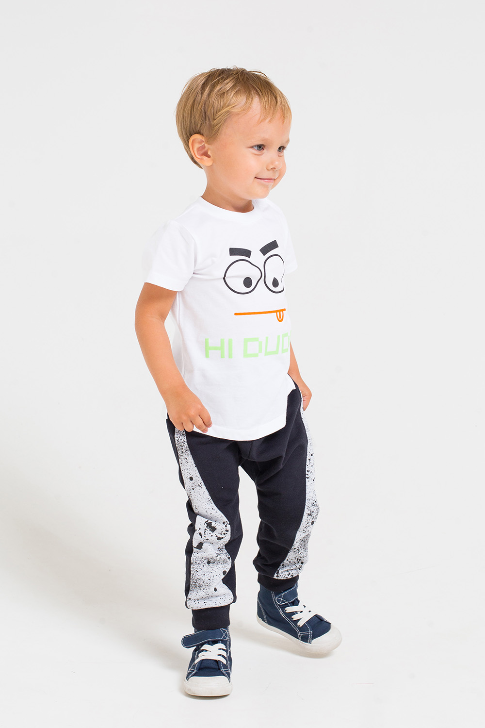 картинка Футболка для мальчика Crockid КР 300879 белый к234 от магазина детских товаров ALiSa