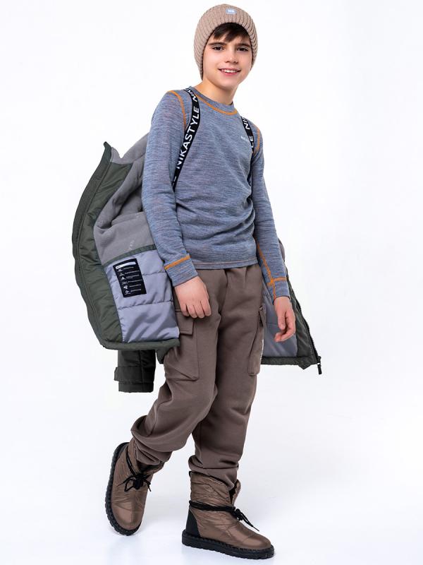 картинка Куртка зимняя для мальчика NIKASTYLE 4з4124 Кипарис от магазина детских товаров ALiSa