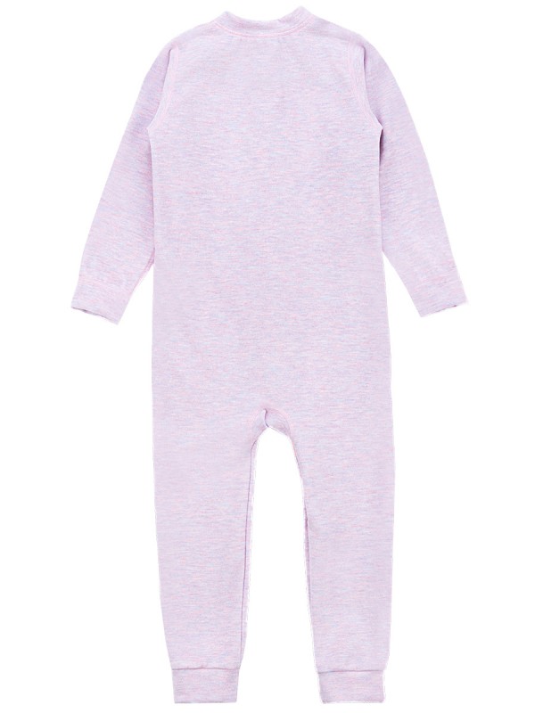 картинка Комбинезон термобелье для девочки NIKASTYLE 8т10524 Розовый туман от магазина детских товаров ALiSa