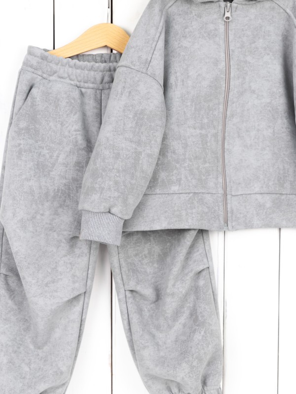 картинка Комплект для мальчика Baby Boom КД537/1-Ф Серая варёнка Б118 от магазина детских товаров ALiSa