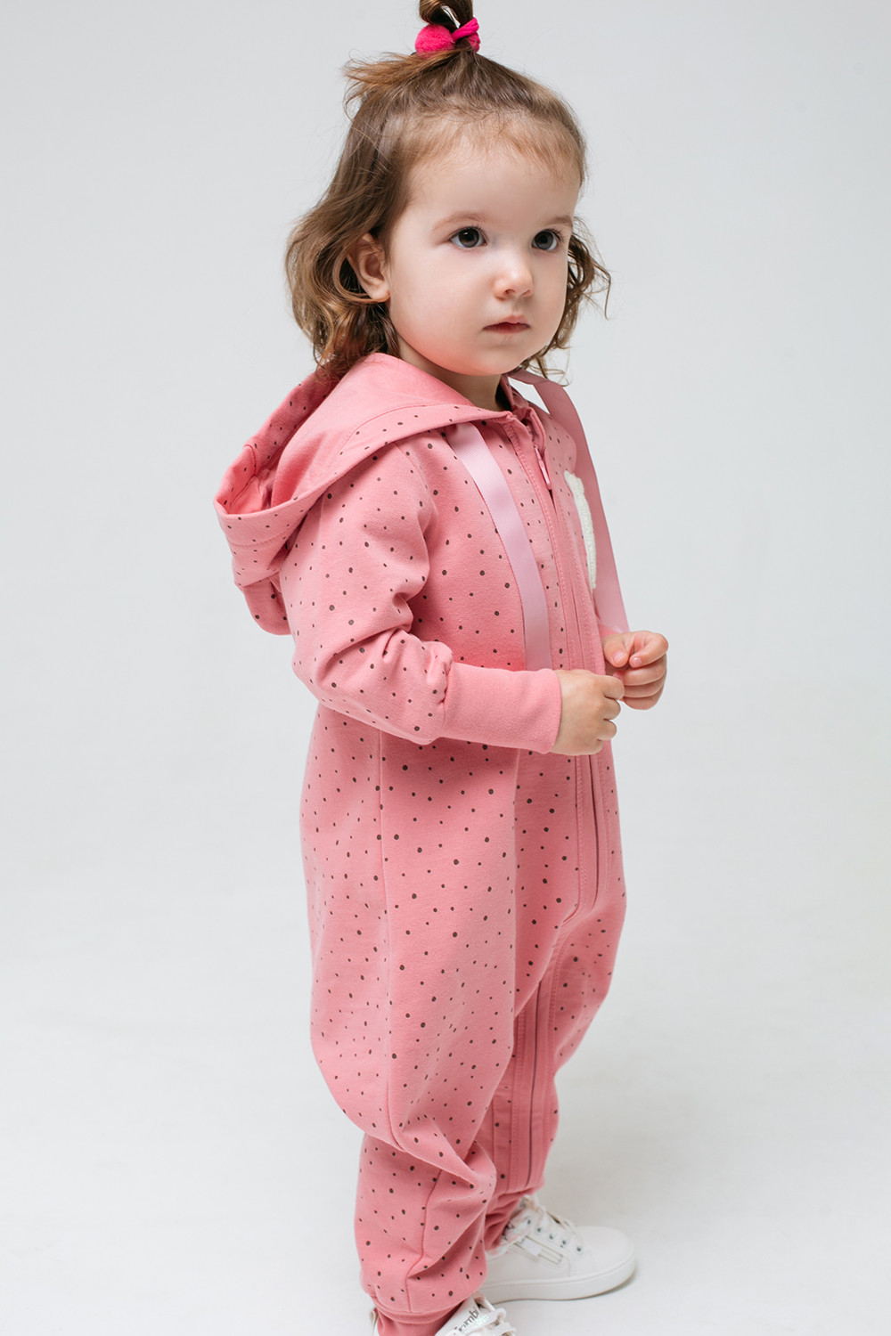 картинка Комбинезон для девочки Crockid КР 6388 королевский розовый, крупинки к301 от магазина детских товаров ALiSa