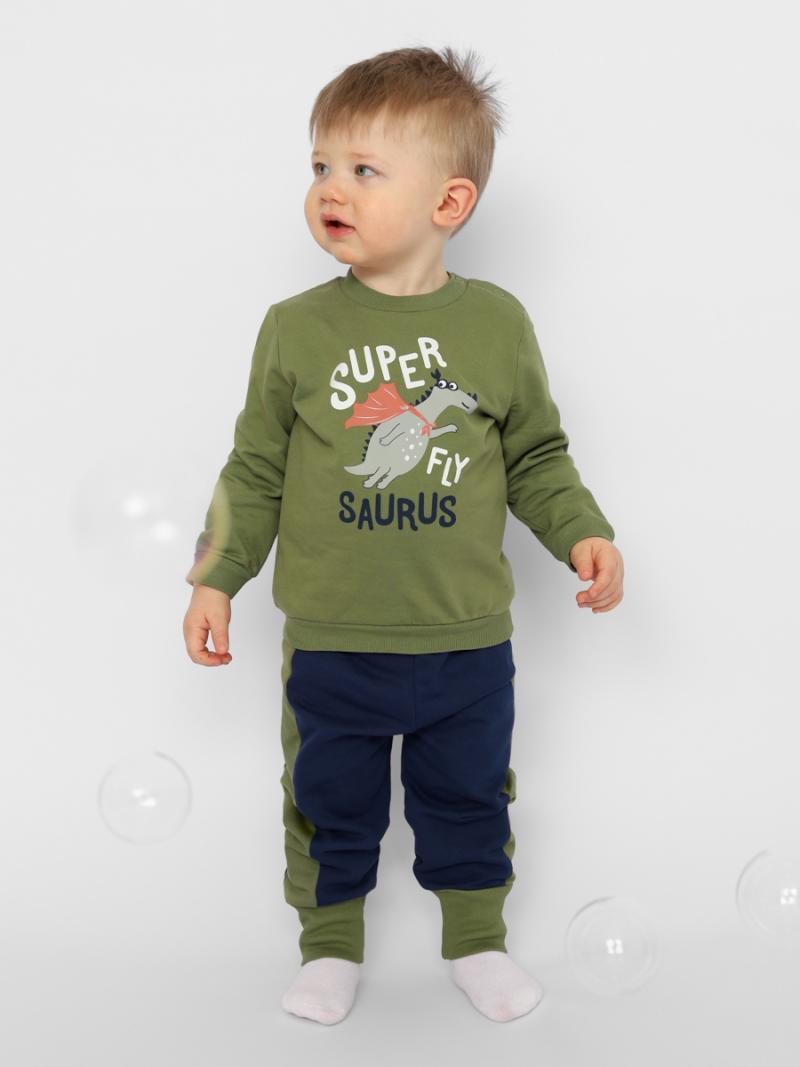 картинка Комплект для мальчика CSNB 90166-34-354 Оливковый от магазина детских товаров ALiSa