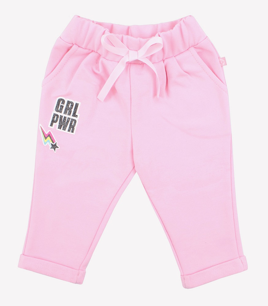 картинка Брюки для девочки Crockid КР 4650 розовое облако2 к201 от магазина детских товаров ALiSa