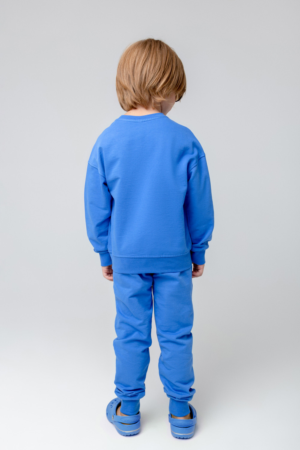 картинка Брюки для мальчика Crockid КР 400528 ярко-голубой к372 от магазина детских товаров ALiSa