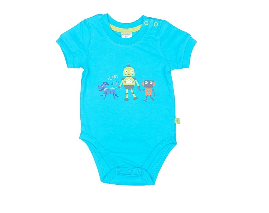 картинка Полукомбинезон детский Crockid К 6118/2 яр. бирюза от магазина детских товаров ALiSa