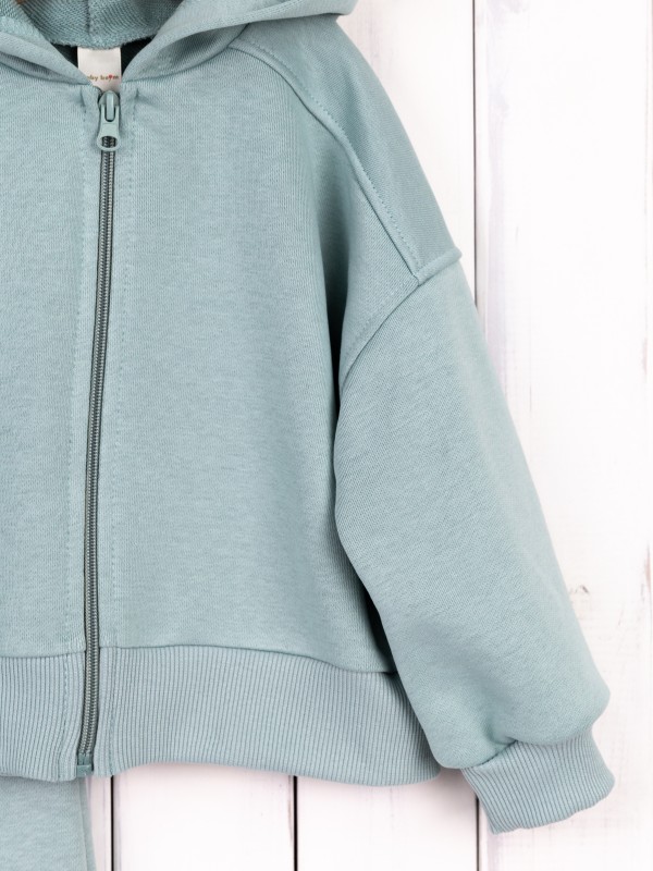 картинка Комплект для девочки Baby Boom КД536/3-Ф Пыльная мята Б118 от магазина детских товаров ALiSa