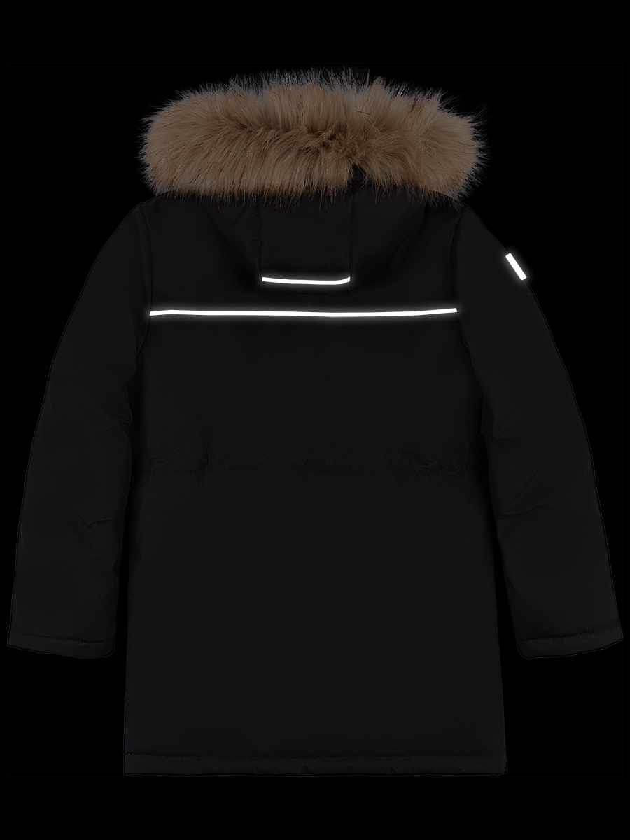 картинка Куртка зимняя для мальчика NIKASTYLE 4з3724 Черный от магазина детских товаров ALiSa