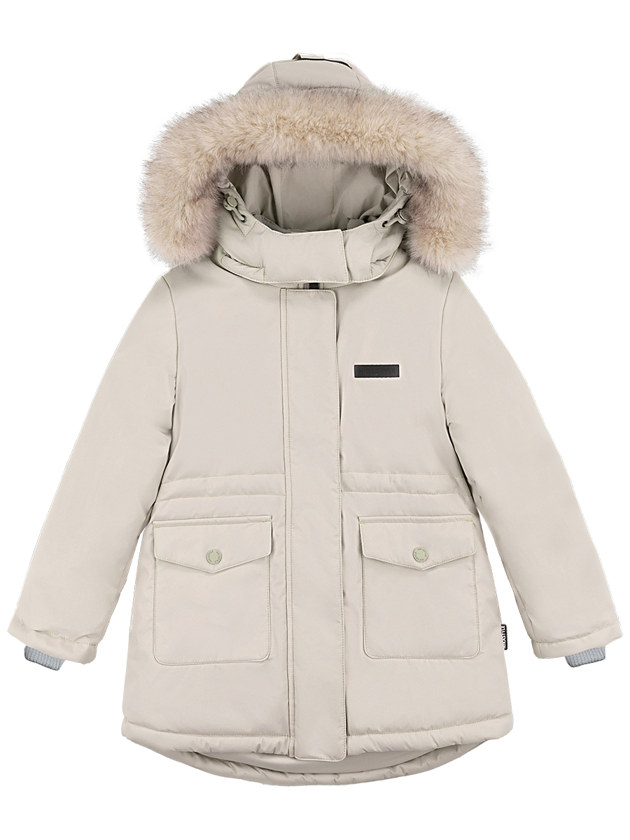 картинка Куртка зимняя для девочки NIKASTYLE 4з3624 Беж от магазина детских товаров ALiSa