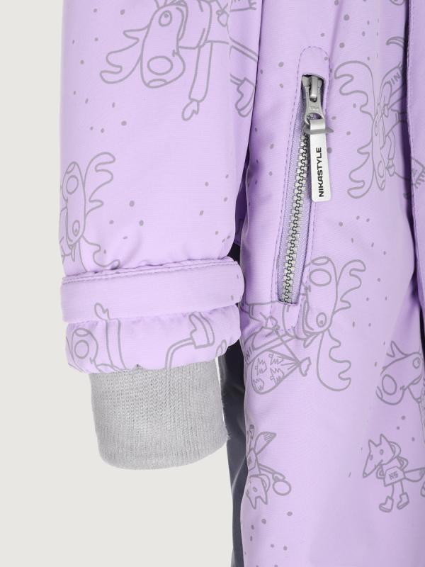 картинка Комбинезон для девочки NIKASTYLE 8з0425 Лаванда Инжир от магазина детских товаров ALiSa