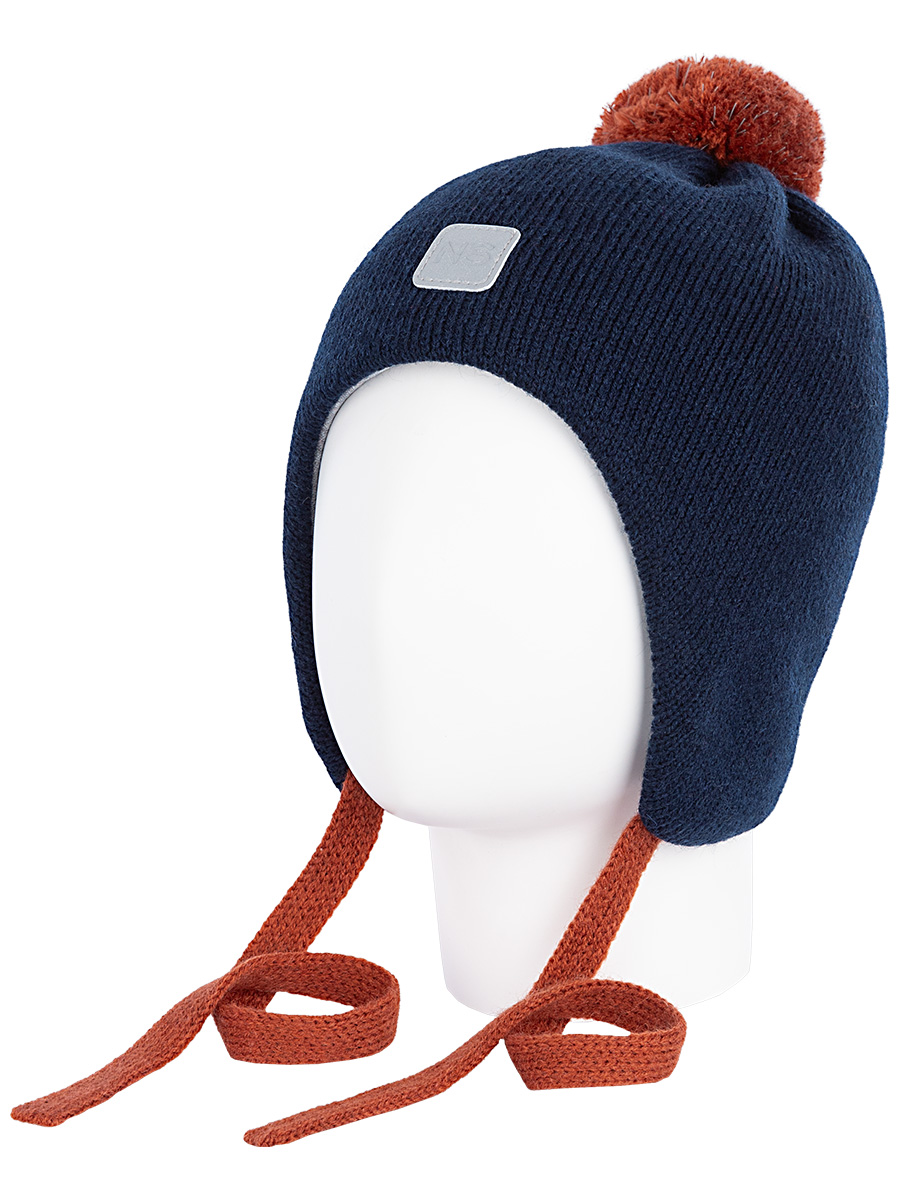 картинка Шапка утепленная для мальчика NIKASTYLE 11з13123 неви от магазина детских товаров ALiSa