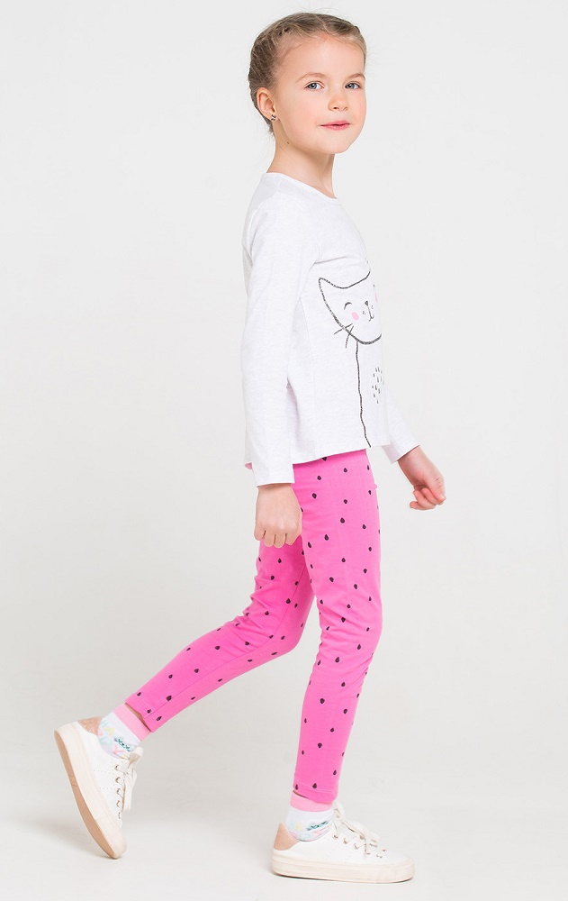 картинка Бриджи для девочки Crockid К 4074 арбуз на розовом облаке к1234 от магазина детских товаров ALiSa