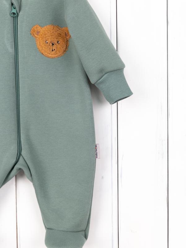 картинка Комбинезон на стопе Baby Boom К381/5-Ф Мишка полынь от магазина детских товаров ALiSa