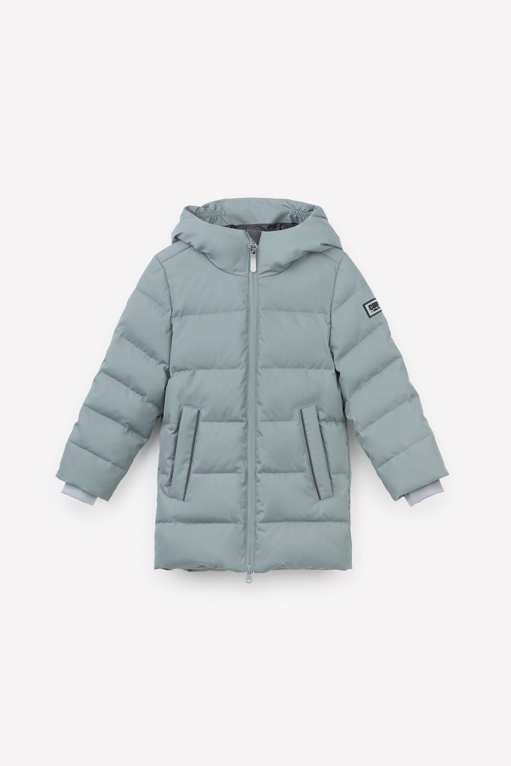 картинка Пальто пуховое для мальчика Crockid ВКБ 34064/3 УЗГ от магазина детских товаров ALiSa