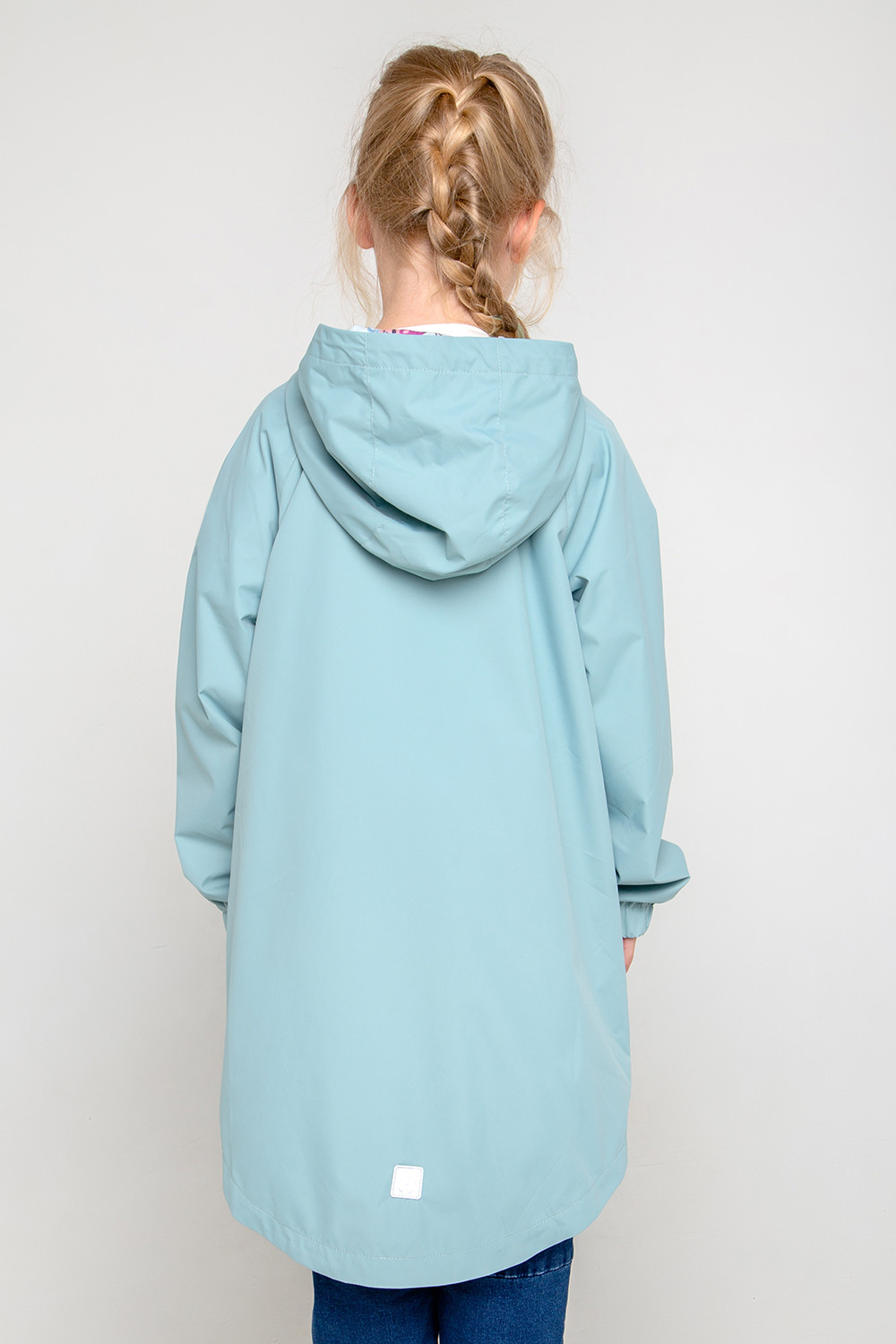 картинка Плащ ветровочный для девочки Crockid ВК 32128/1 ГР от магазина детских товаров ALiSa