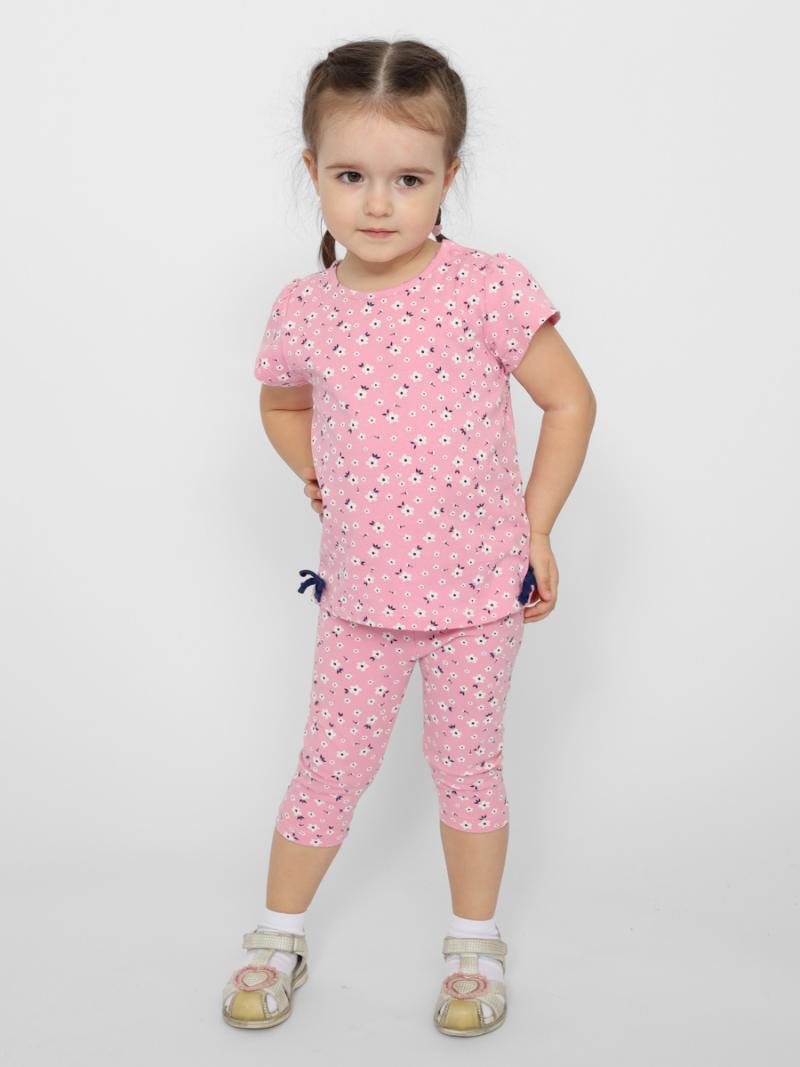 картинка Бриджи для девочки Cherubino CSBG 70382-27-376 Розовый от магазина детских товаров ALiSa