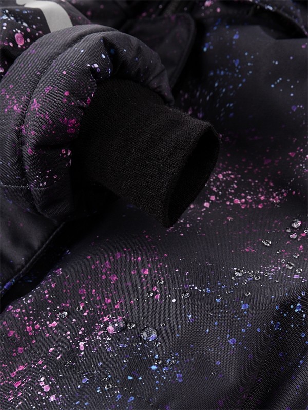 картинка Комбинезон зимний для девочки NIKASTYLE 8з5224 з24 Черный фуксия от магазина детских товаров ALiSa