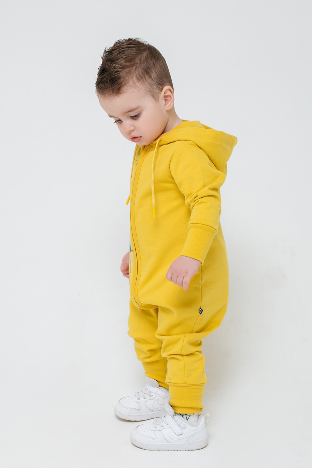 картинка Комбинезон для мальчика Crockid КР 6387 светлая горчица к298 от магазина детских товаров ALiSa