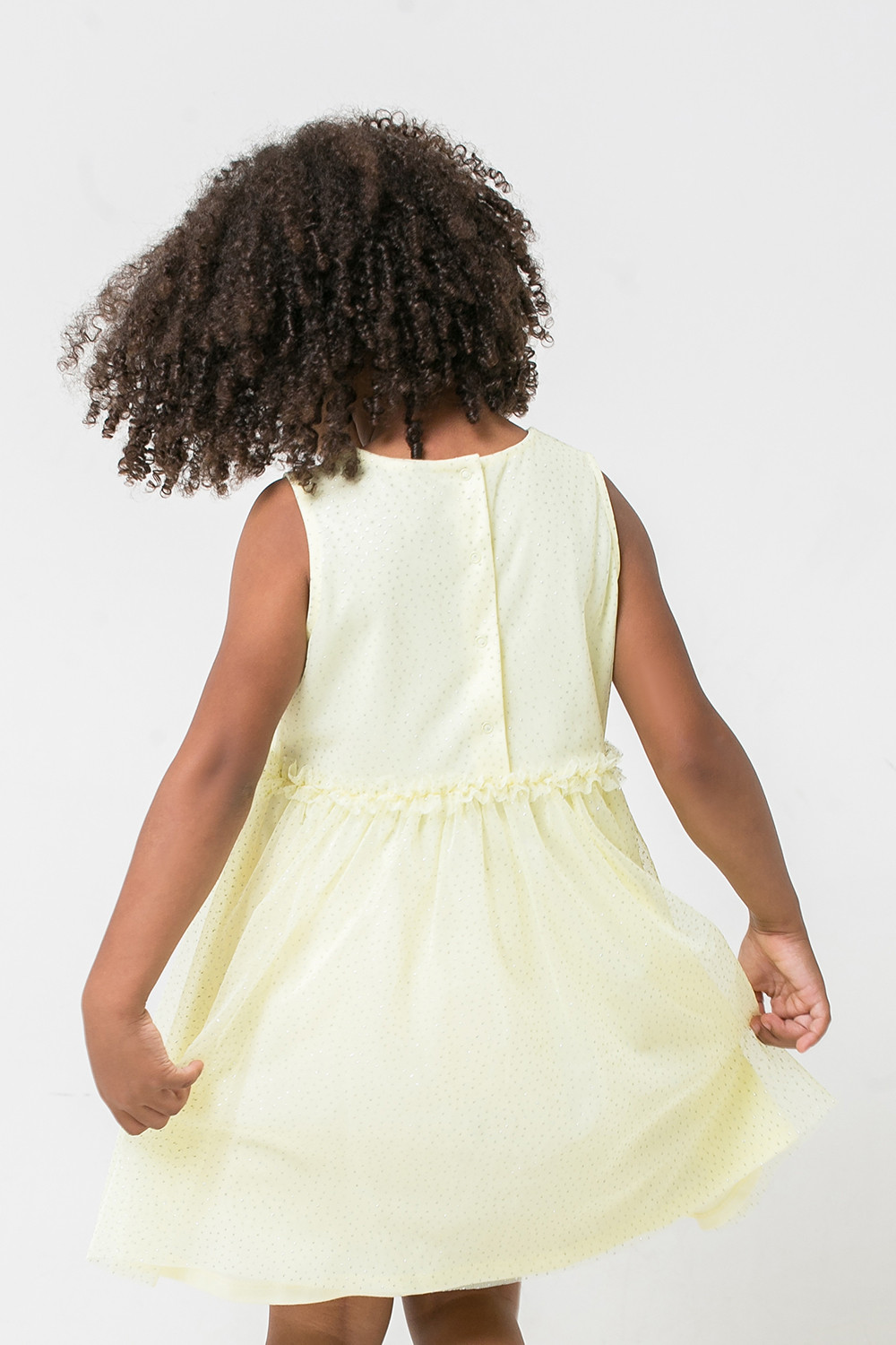 картинка Платье для девочки Crockid КР 5674 бледно-лимонный к279 от магазина детских товаров ALiSa