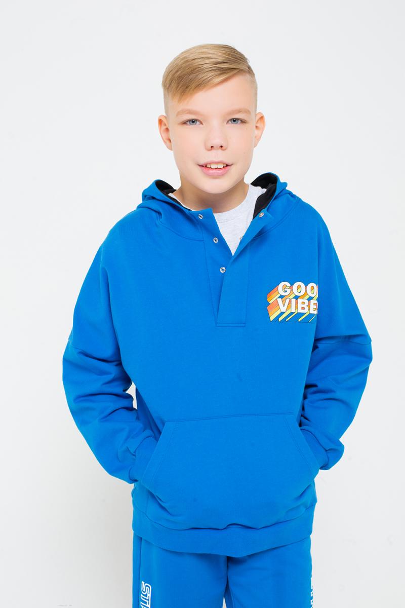 картинка Джемпер для мальчика КБ 300999 ярко-синий к24 от магазина детских товаров ALiSa
