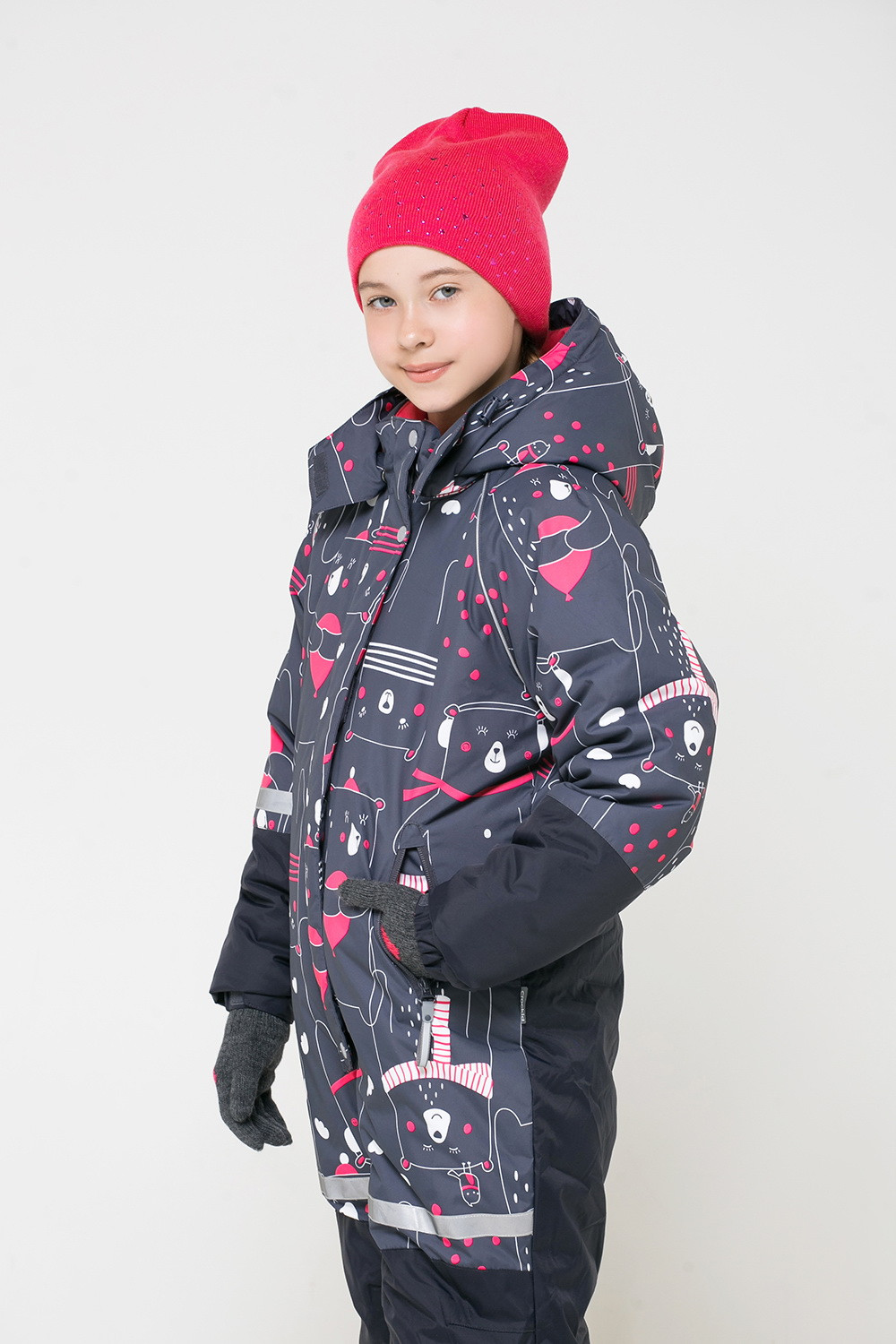 картинка Комбинезон зимний детский Crockid ВК 60036/н/1 ГР от магазина детских товаров ALiSa