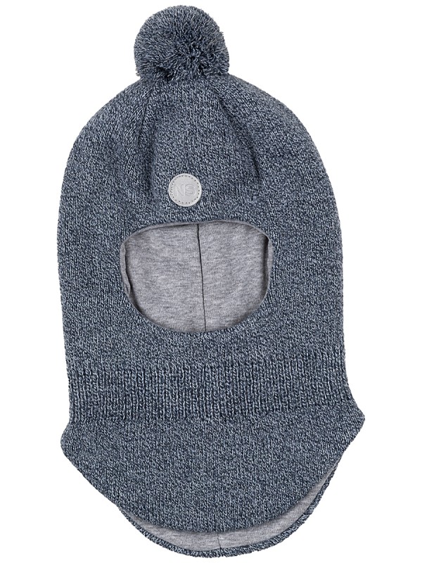картинка Балаклава утепленная для мальчика NIKASTYLE 10з15224 Серо-голубой от магазина детских товаров ALiSa