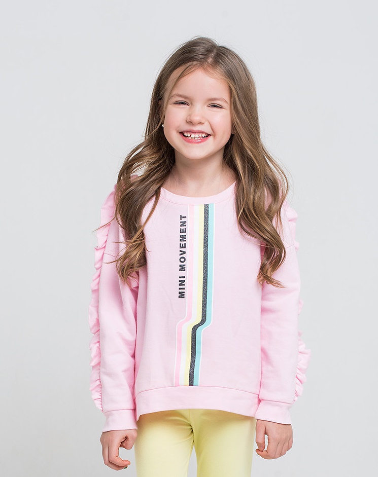 картинка Джемпер для девочки Crockid КР 300616 розовое облако2 к203 от магазина детских товаров ALiSa