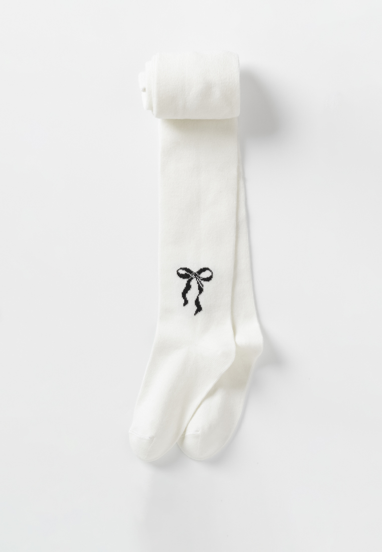 картинка Колготки для девочки Artie 2d971 Молочный черный от магазина детских товаров ALiSa