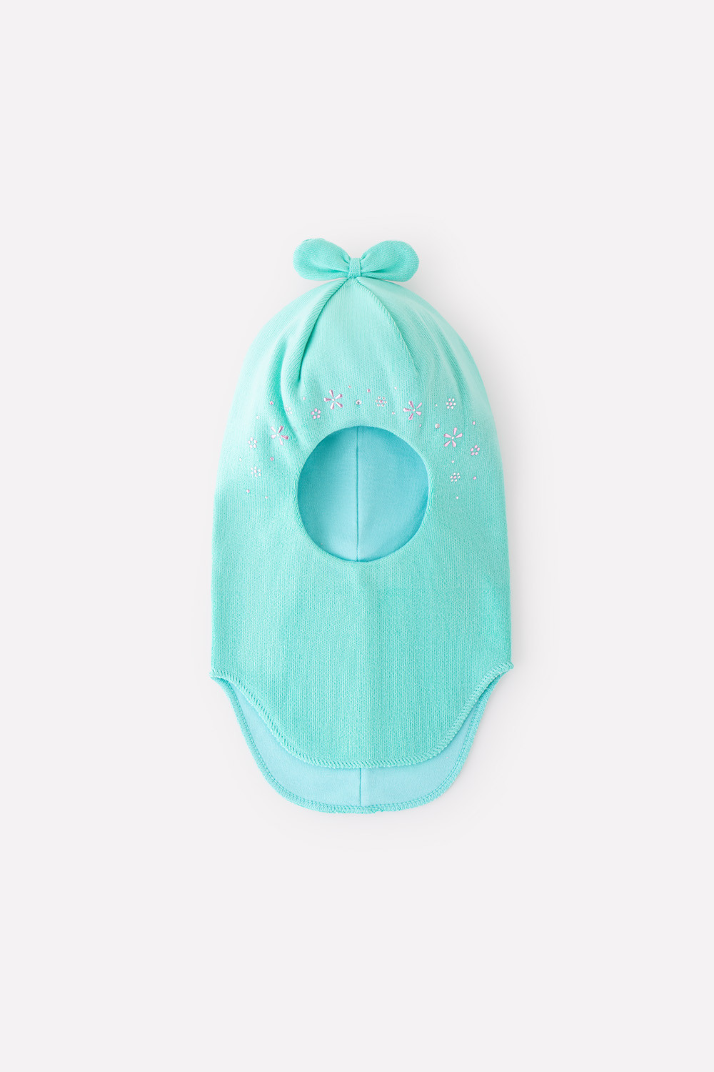 картинка Шапка-шлем для девочки Crockid КВ 20253 светлая бирюза от магазина детских товаров ALiSa