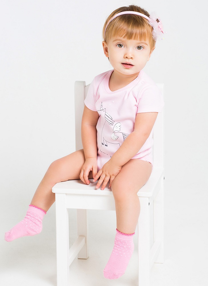 картинка Полукомбинезон для девочки Crockid К 6073 розовое облако (пони) от магазина детских товаров ALiSa