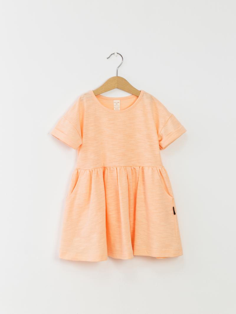 картинка Платье для девочки Baby Boom С156/8-К Абрикос от магазина детских товаров ALiSa