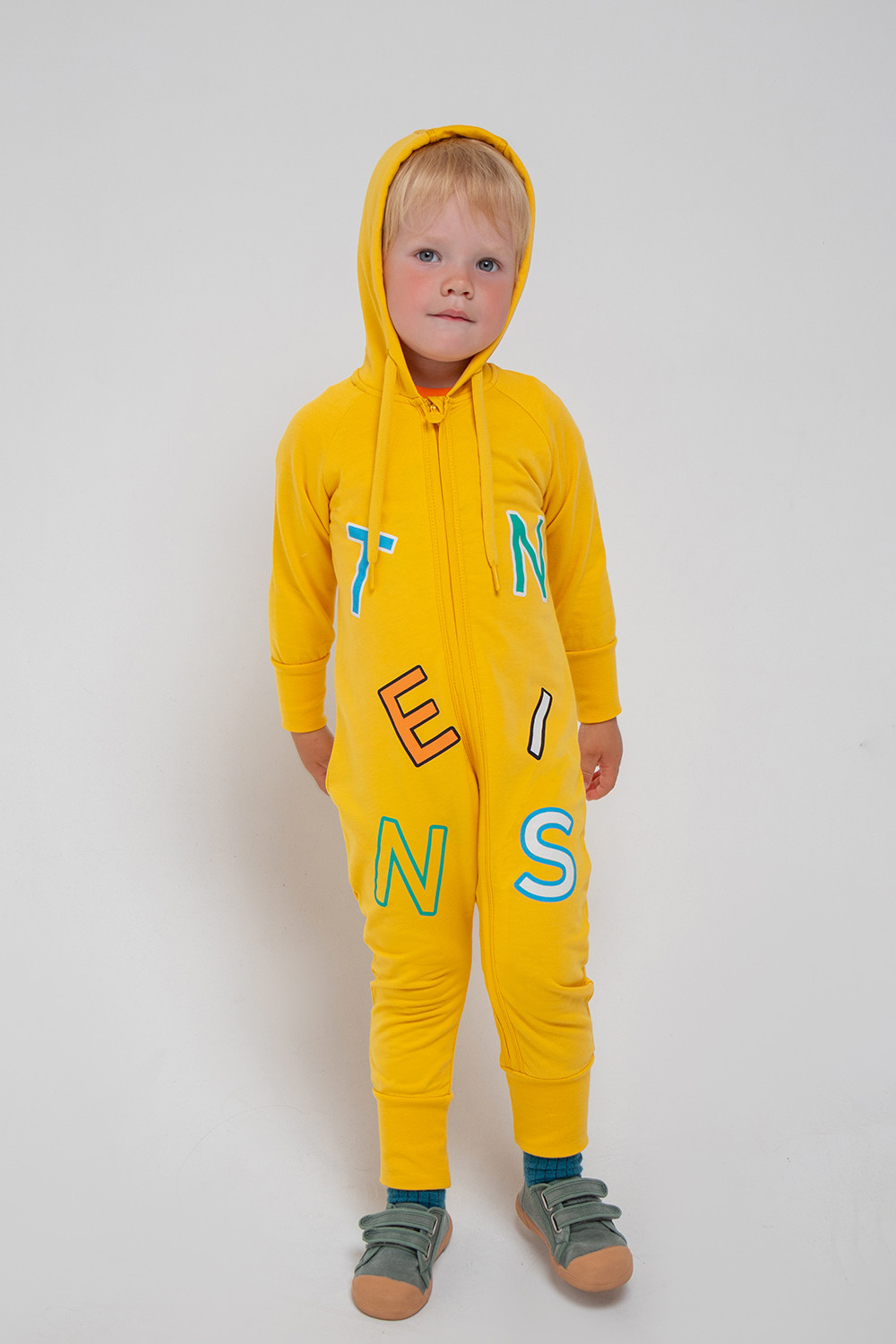 картинка Комбинезон для мальчика Crockid КР 6412 желтый к320 от магазина детских товаров ALiSa