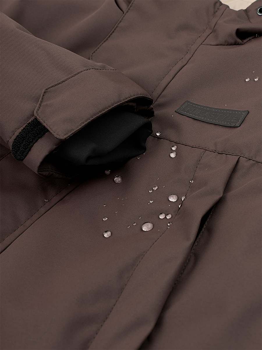 картинка Куртка утепленная для мальчика NIKASTYLE 4м3324 орех от магазина детских товаров ALiSa