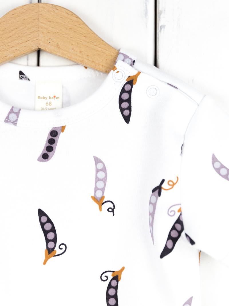 картинка Футболка для мальчика Baby Boom Ф93/1-И Стручки гороха от магазина детских товаров ALiSa