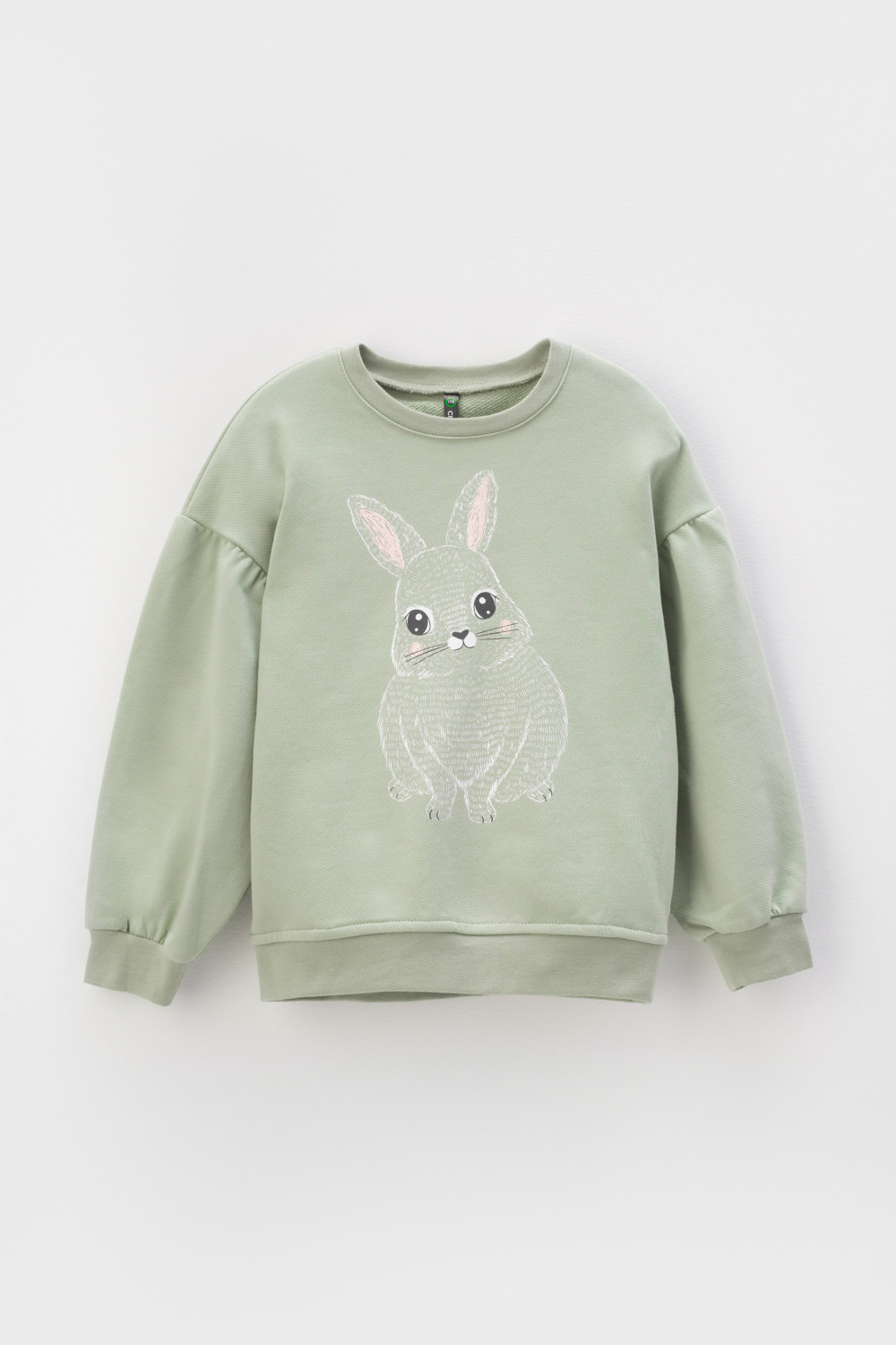 картинка Джемпер для девочки Crockid КР 302269 шалфей к439 от магазина детских товаров ALiSa