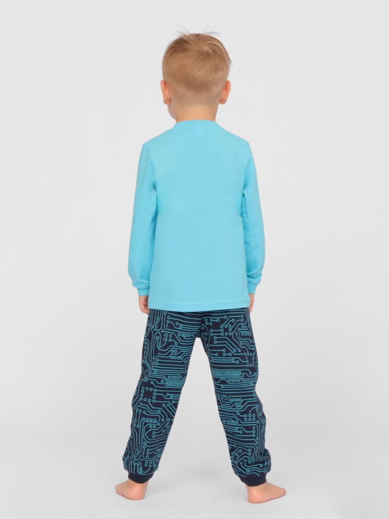картинка Комплект для мальчика Сherubino CSKB 50073-43 Голубой от магазина детских товаров ALiSa