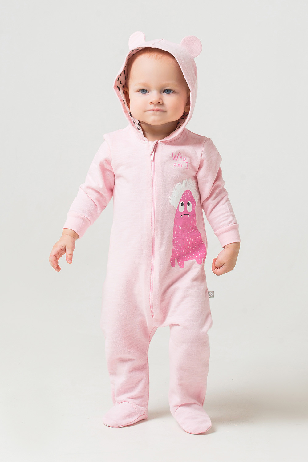 картинка Комбинезон для девочки Crockid К 6264 холодно-розовый от магазина детских товаров ALiSa