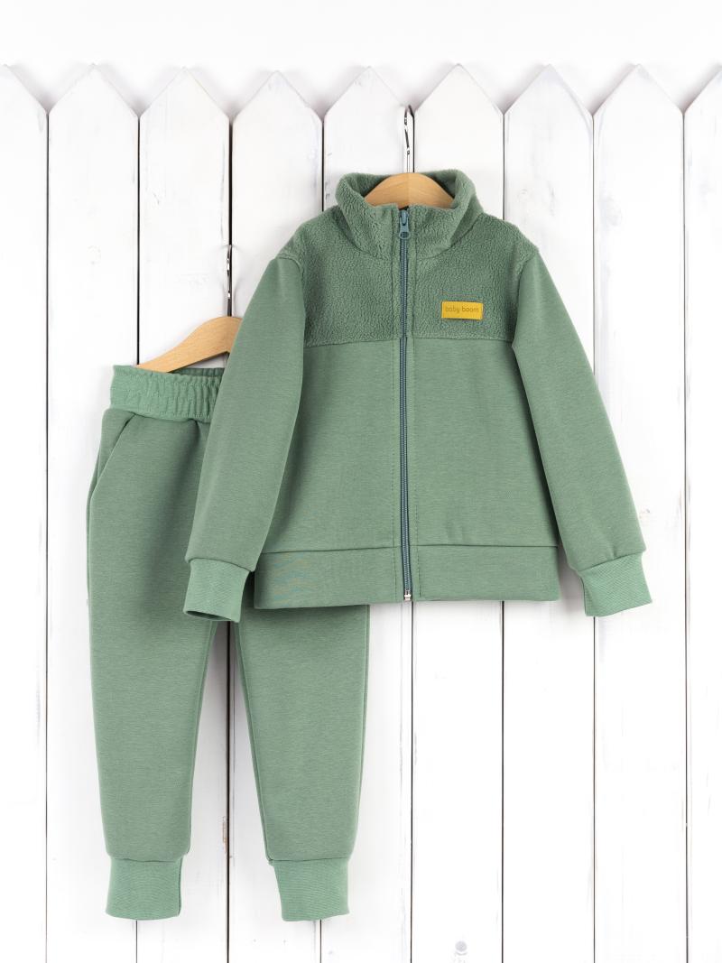 картинка Комплект для мальчика Baby Boom КД486/6-Ф Soft барашек полынь от магазина детских товаров ALiSa
