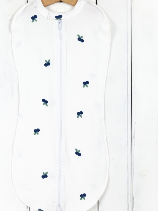 картинка Пелёнка кокон Baby Boom К157/10005-И(Н) Черника я723 от магазина детских товаров ALiSa