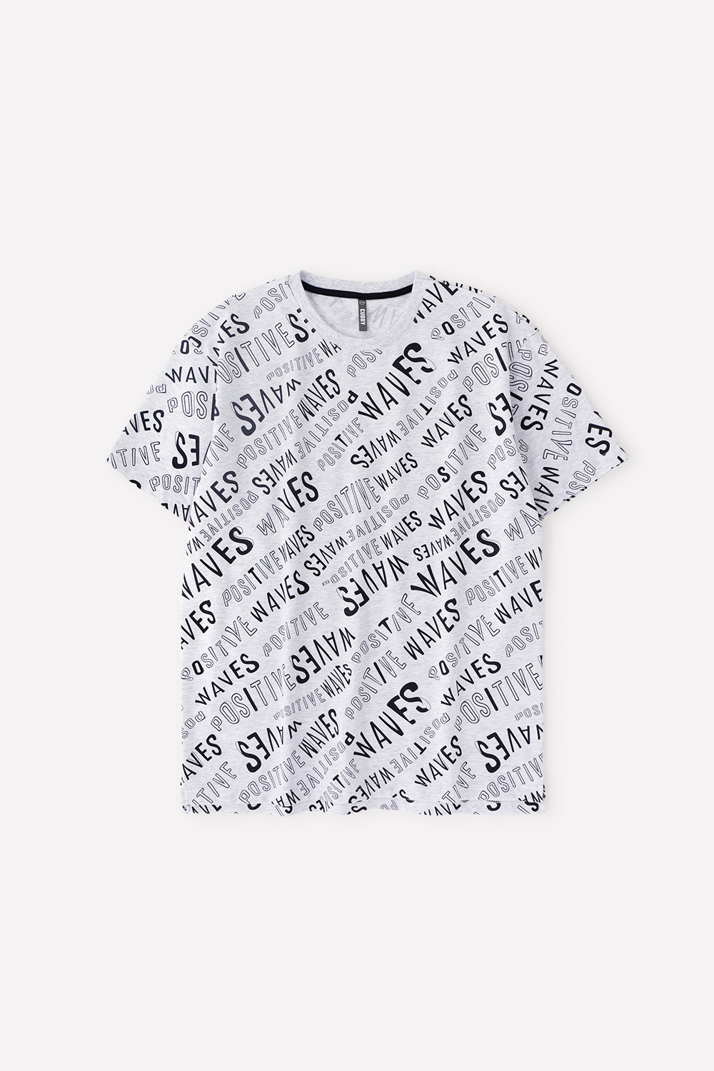 картинка Футболка для мальчика КБ 301786 светло-серый меланж к68 от магазина детских товаров ALiSa