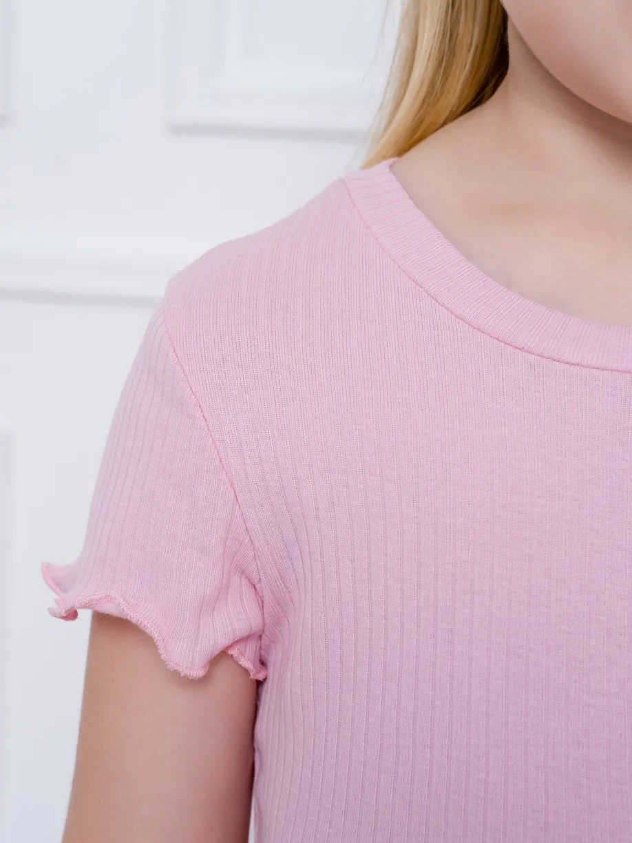 картинка Платье для девочки Youlala 1674700102 Розовый от магазина детских товаров ALiSa