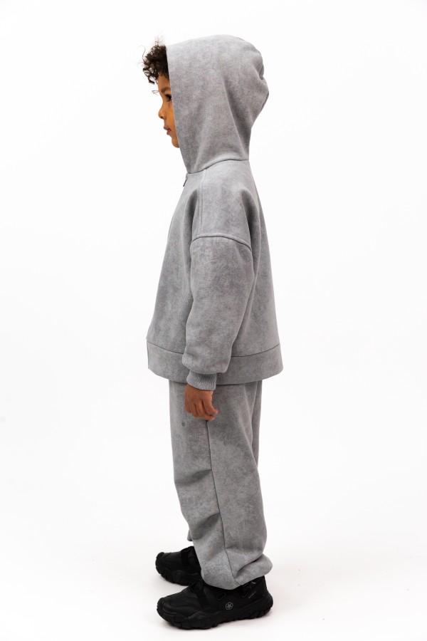 картинка Комплект для мальчика Baby Boom КД537/1-Ф Серая варёнка Б118 от магазина детских товаров ALiSa