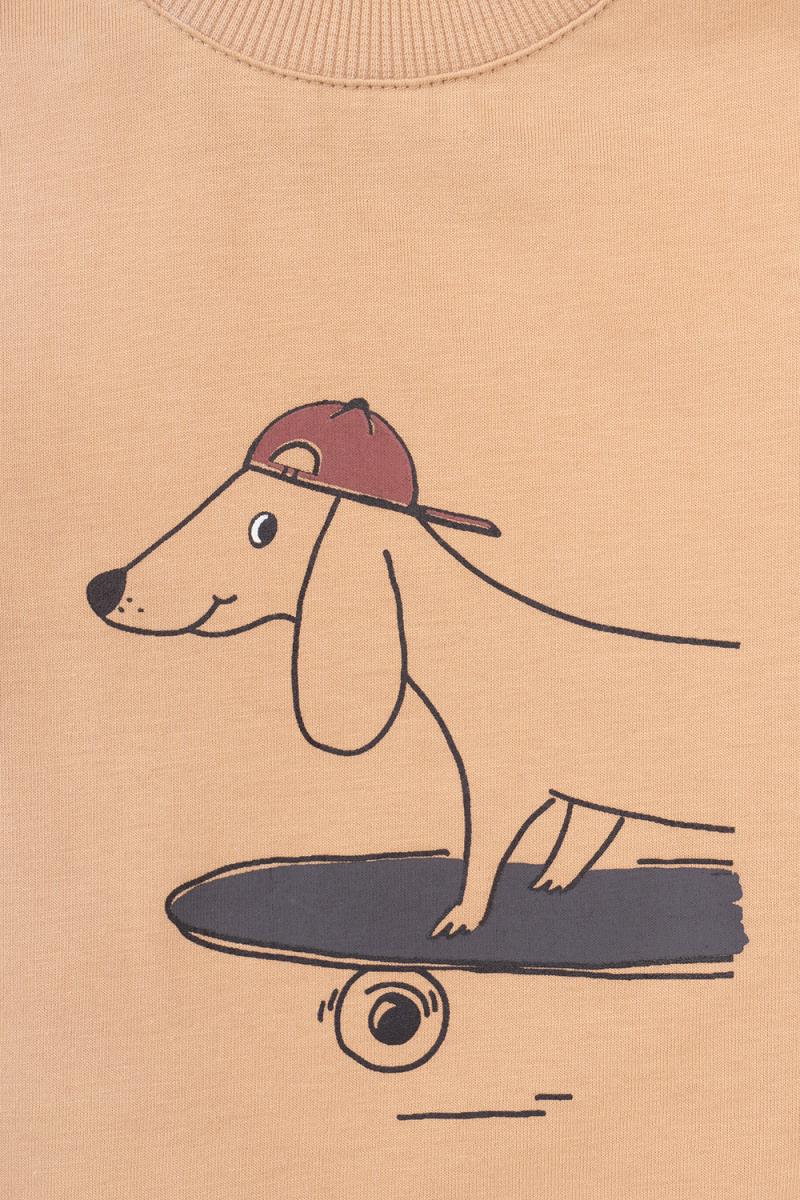 картинка Футболка для мальчика Crockid КР 302035 итальянский песок к382 от магазина детских товаров ALiSa