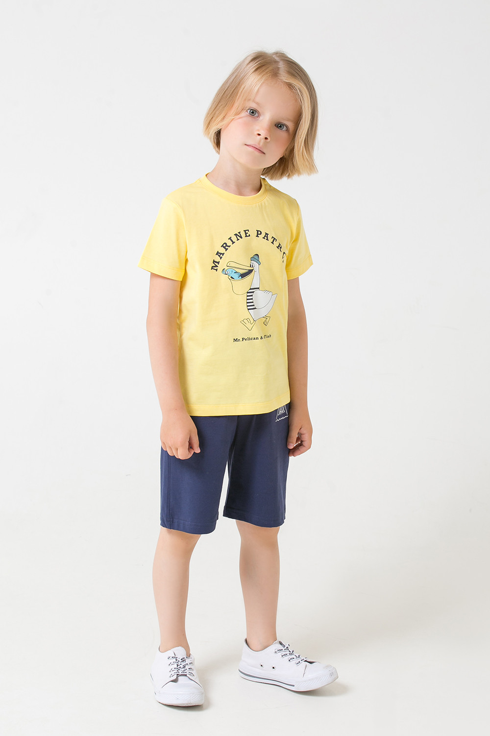 картинка Комплект для мальчика Crockid КР 2741 солнечный + морской синий к288 от магазина детских товаров ALiSa