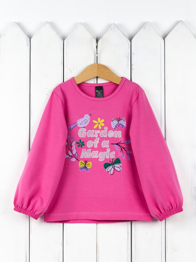 картинка Лонгслив для девочки Baby Boom Ф133/1-К Фуксия Б111 от магазина детских товаров ALiSa